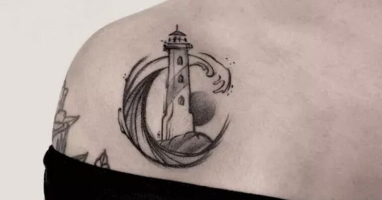 lighthouse tattoo