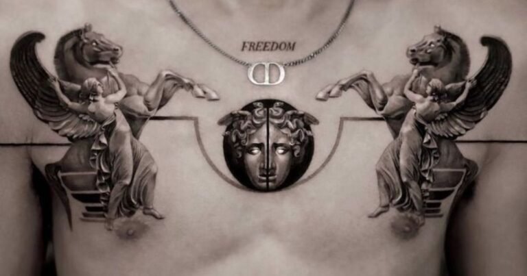 chest tattoo image