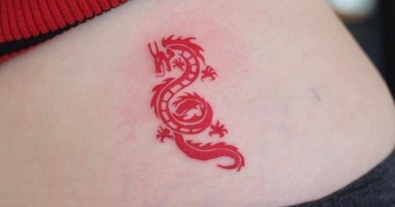 chinese dragon tattoo