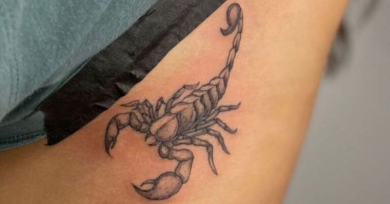 scorpion tattoo
