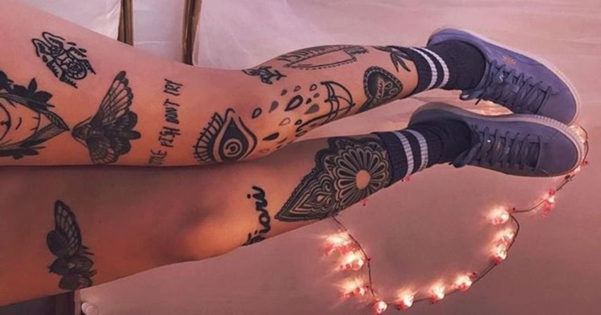 leg tattoos