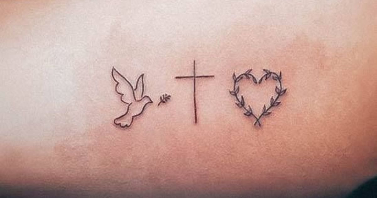 feminine christian tattoos